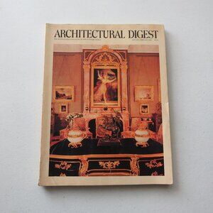 Architectural Digest January February 1980 A Glance At The 80s VOL 37 # 1